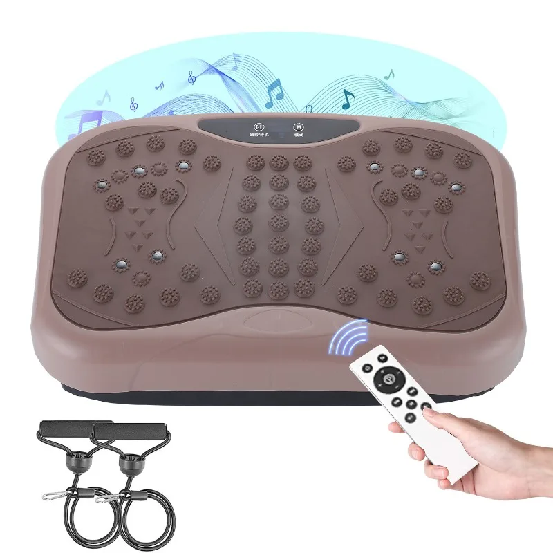 

New Trend Popular Vibration Plate Machine Power Weight Loss Space-Saving Home Fitness Vibration Plate New