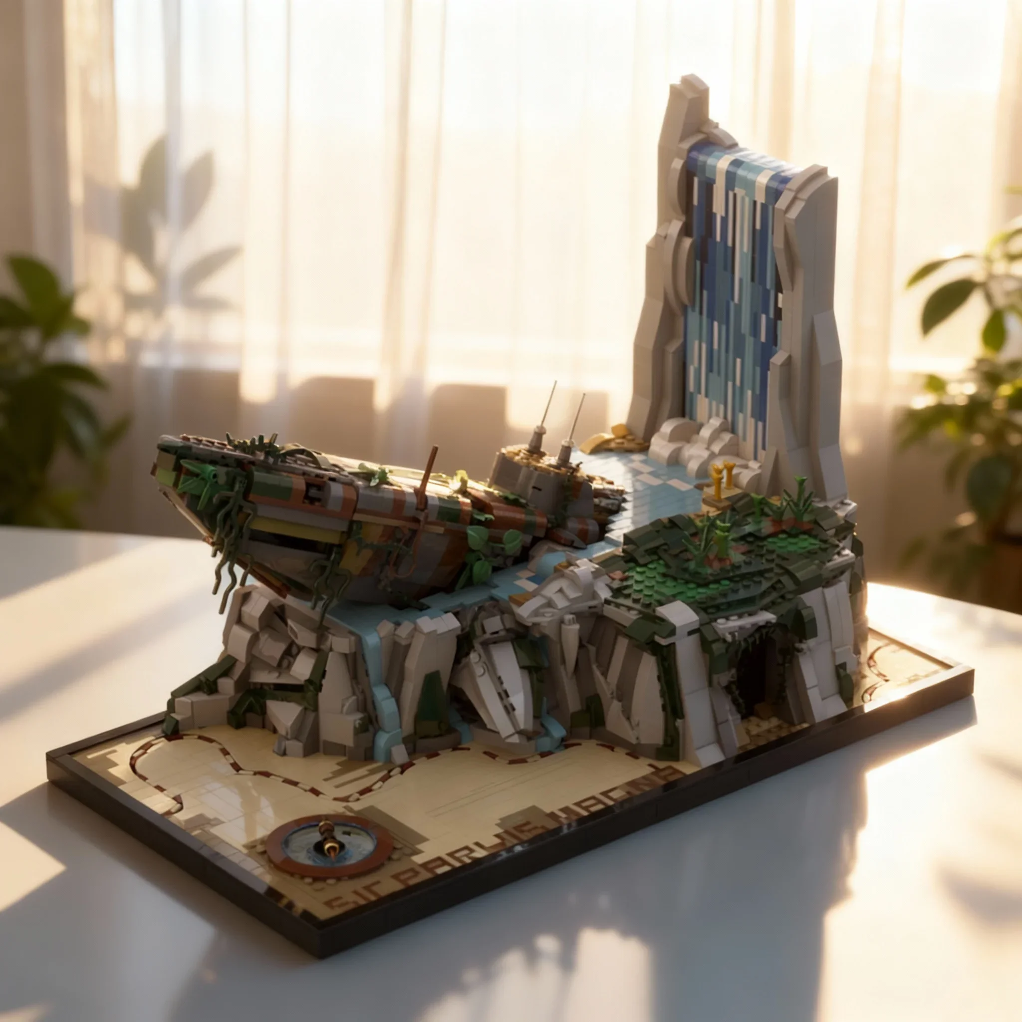 

2914pcs MOC Drake S Fortune Model Building Blocks Architecture Creative DIY Toy Idea Festival Gifts Education Brick