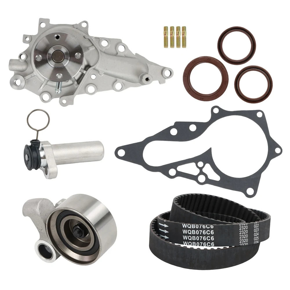DPGKITS Kit de correa de distribución bomba de agua para 1998-2005 Lexus GS300 IS300 3.0L l6 GAS DOHC TCKWP215 TBK215 TS26215 ITM215 TS215WPHT-2