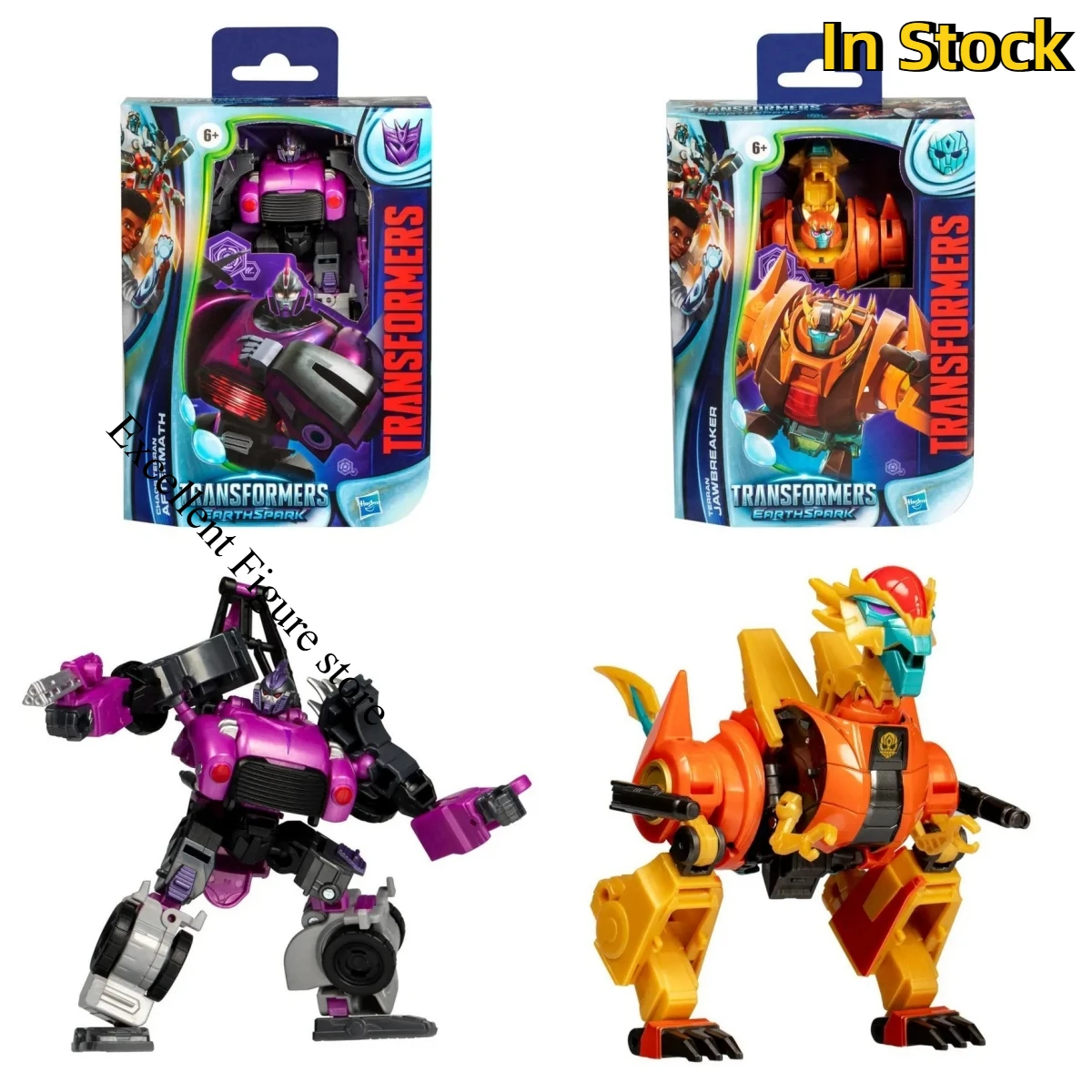 

Трансформированные игрушки Hasbro Transformers KO Earthspark Aftermath Hard Candy Робот Игрушка Коллекция фигурок Подарок