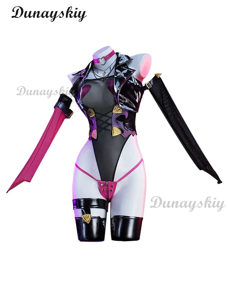 Costumi donna Kafka Sexy Cos Honkai: Star Rail Costume da donna Figure anime Vestiti Cosplay Travestimento per adulti Cosplays