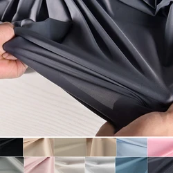 Ultra Thin Highly Elastic Ice Silk Quick Drying Fabric Smooth Breathable for Sewing Anti Wrinkle Underwear Yoga Swimwear by Half