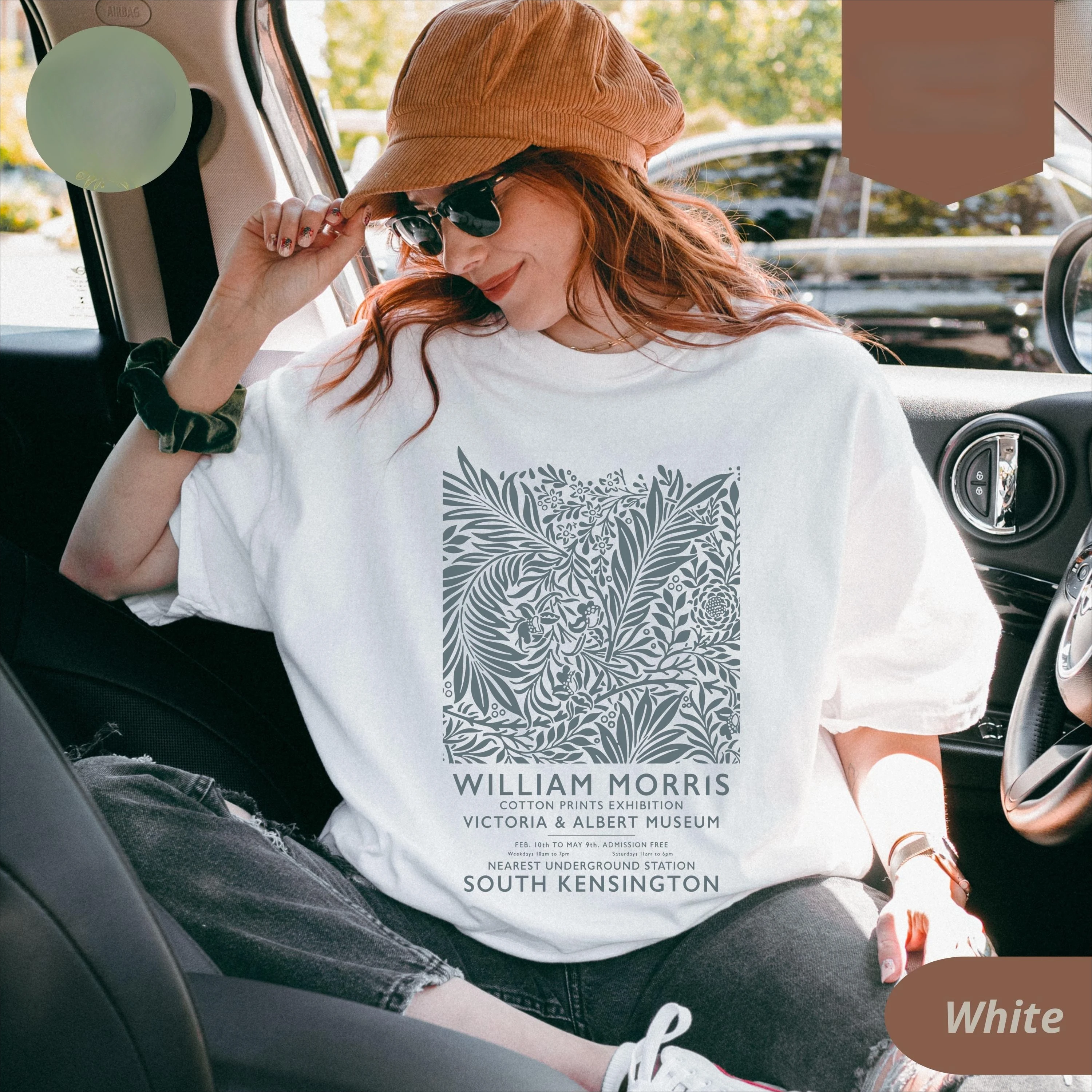 2026 Summer Women's Retro Floral T-Shirt Cotton and Breathable Short Sleeve Streetwear Oversized Loose Casual Chic Aesthetic Tee