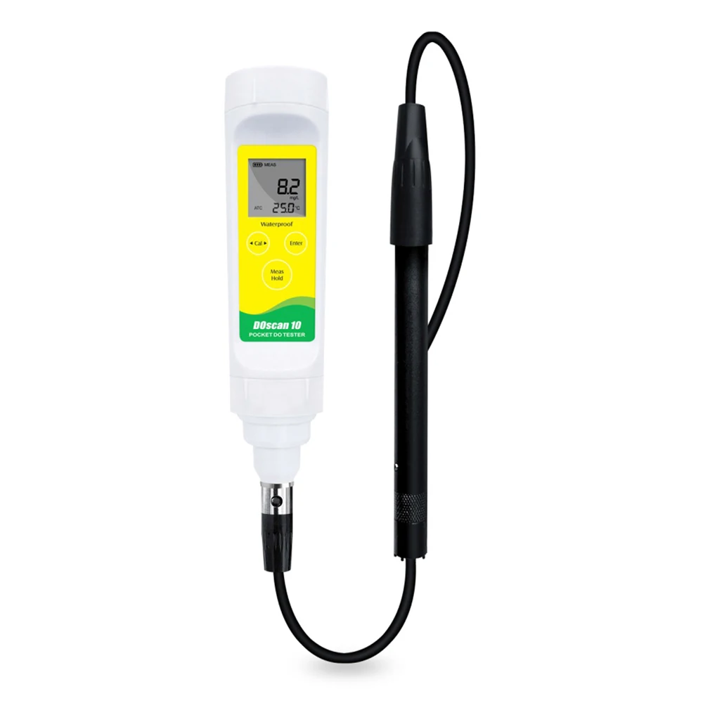 NADE DOscan10 Pocket Dissolved Oxygen Meter 0.0 to 20.0 mg/L 0.1mg/L pen type DO meter for aquaculture and aquariums