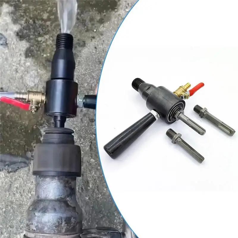 N96R Electric Hammer Water Inject Converter Turn Electric Hammer Into Water Drill Adapter Turn Adding Device Connecting Rod