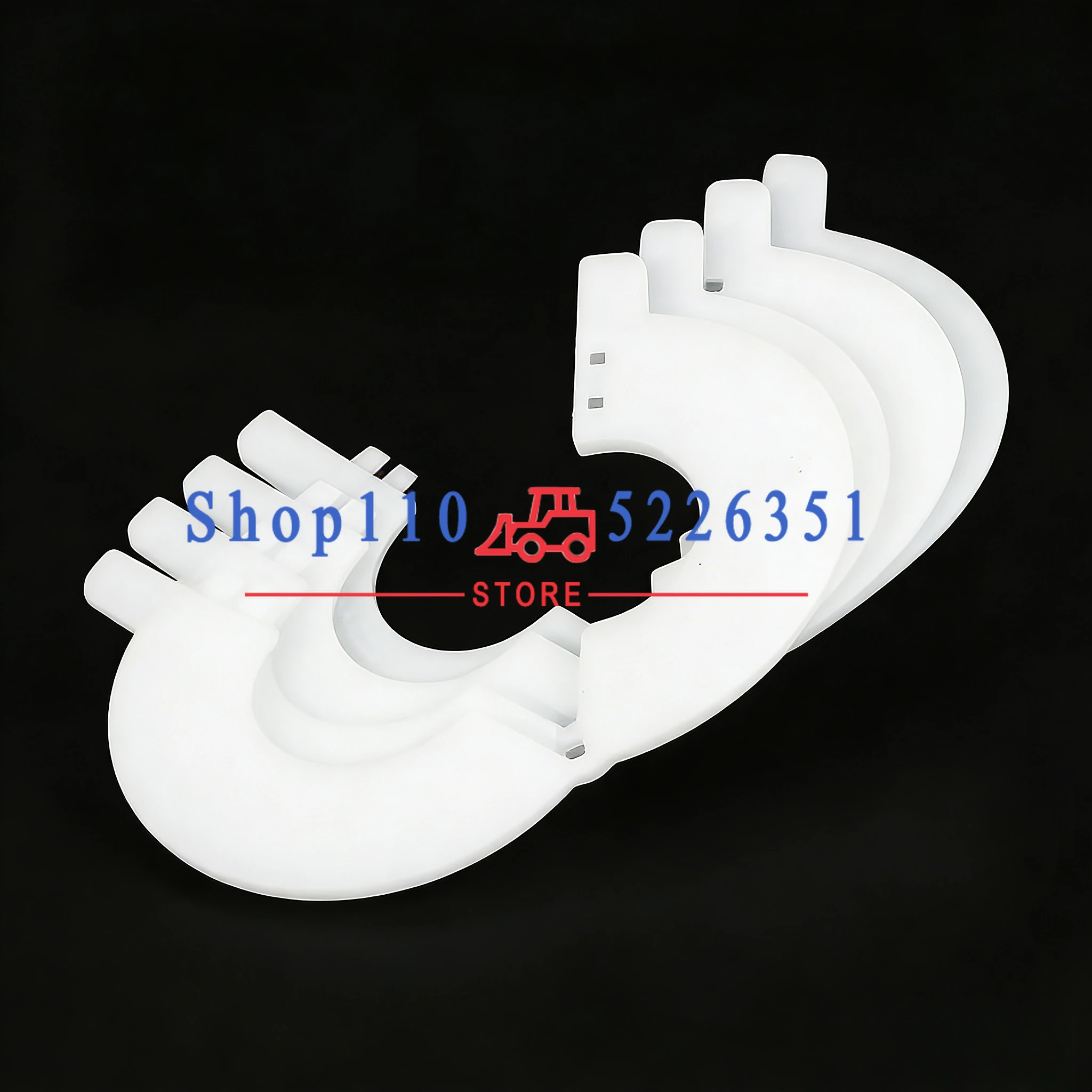10pcs  Thickened Wear-resistant Excavator New Products Free Of Disassembly Bucket Shaft Gasket Pin Shaft Bucket Pin Nylon Pad
