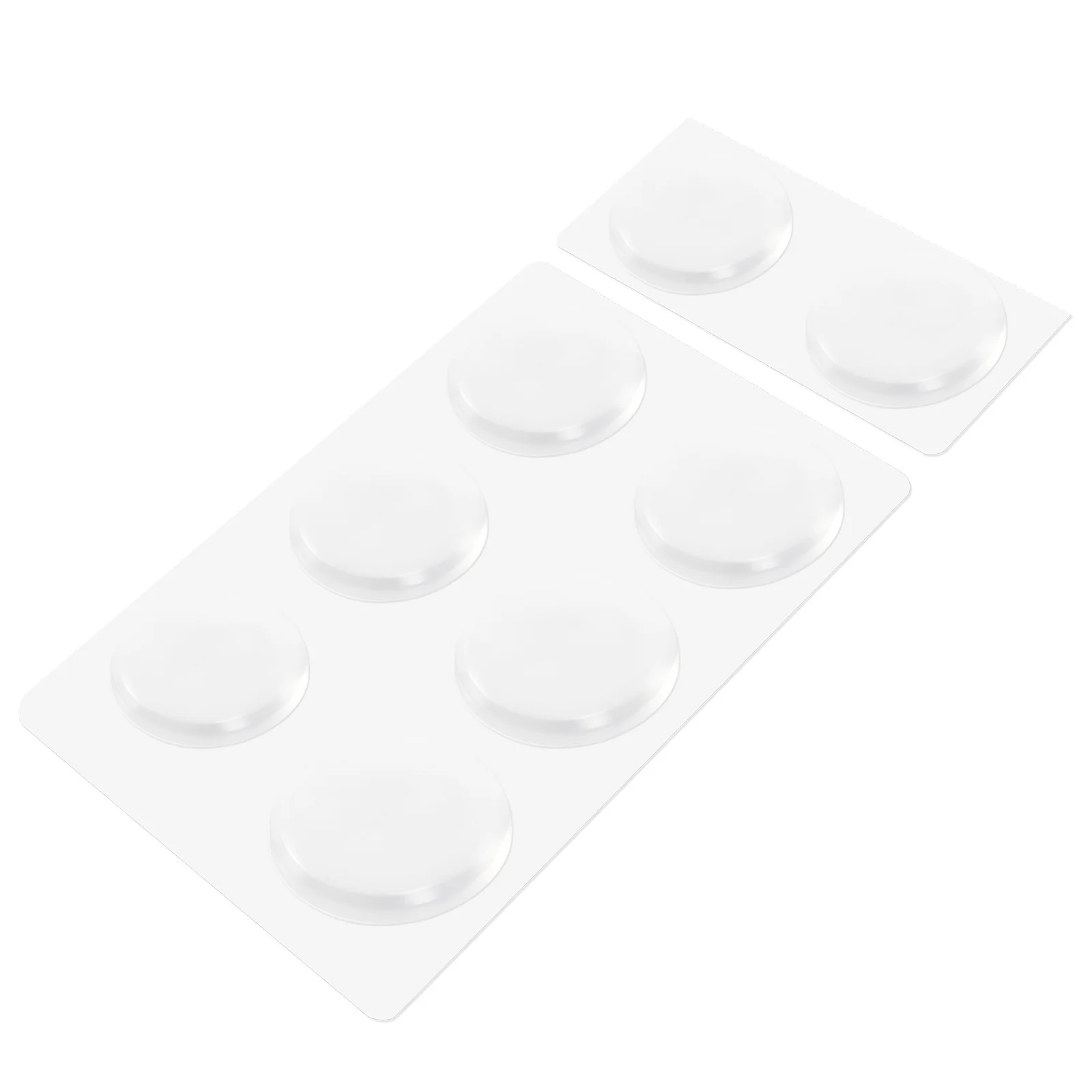 

8Pcs Clear Door Stopper Adhesive Pads Wall Bumper Guards Protect Furniture Drawers Glass Tabletops Door Stoppers