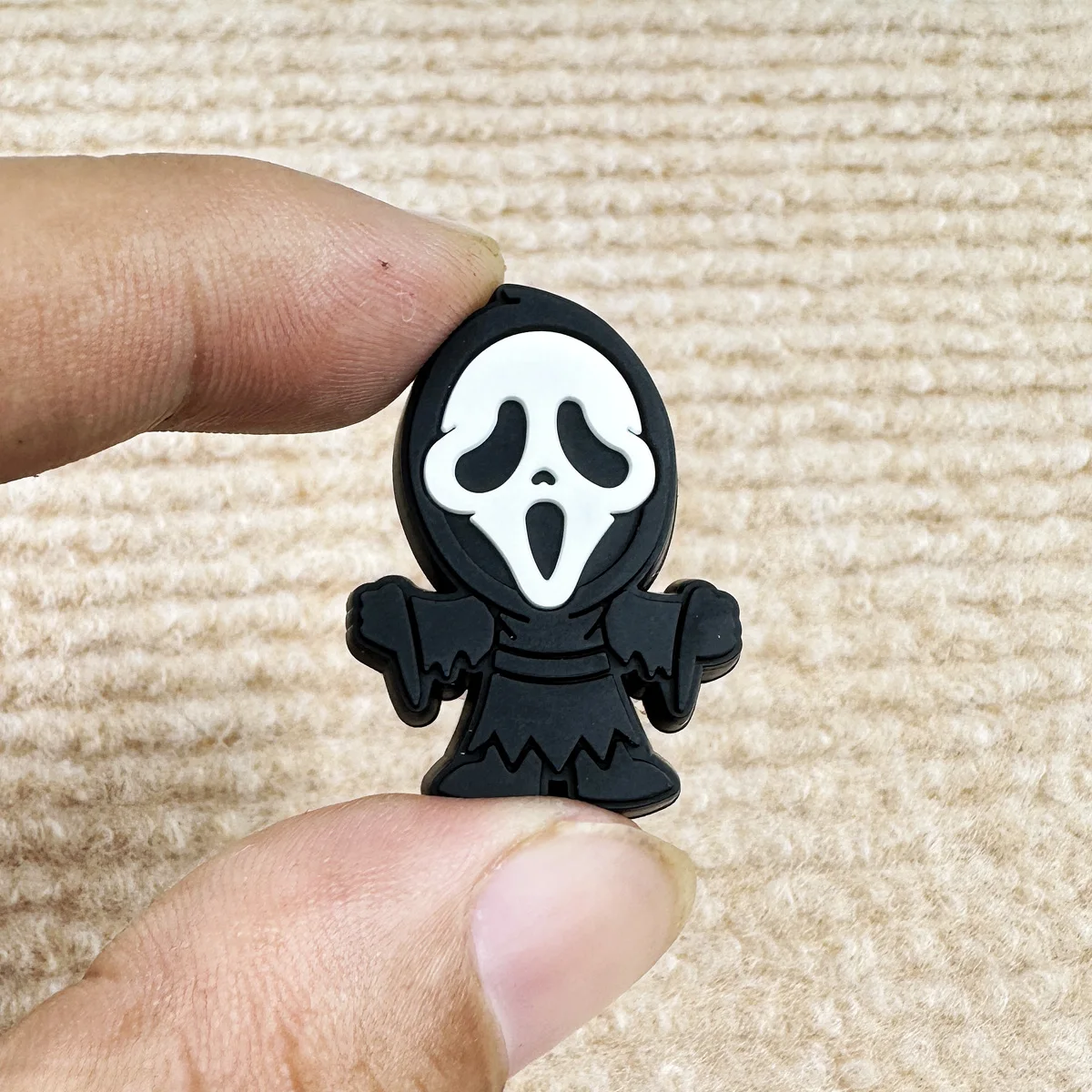 10PC Baby Silicone Bead Baby Halloween Ghost Beads Teethe Baby DIY String Pen Bead Nipple Chains Jewelry Accessories Kawai Gifts