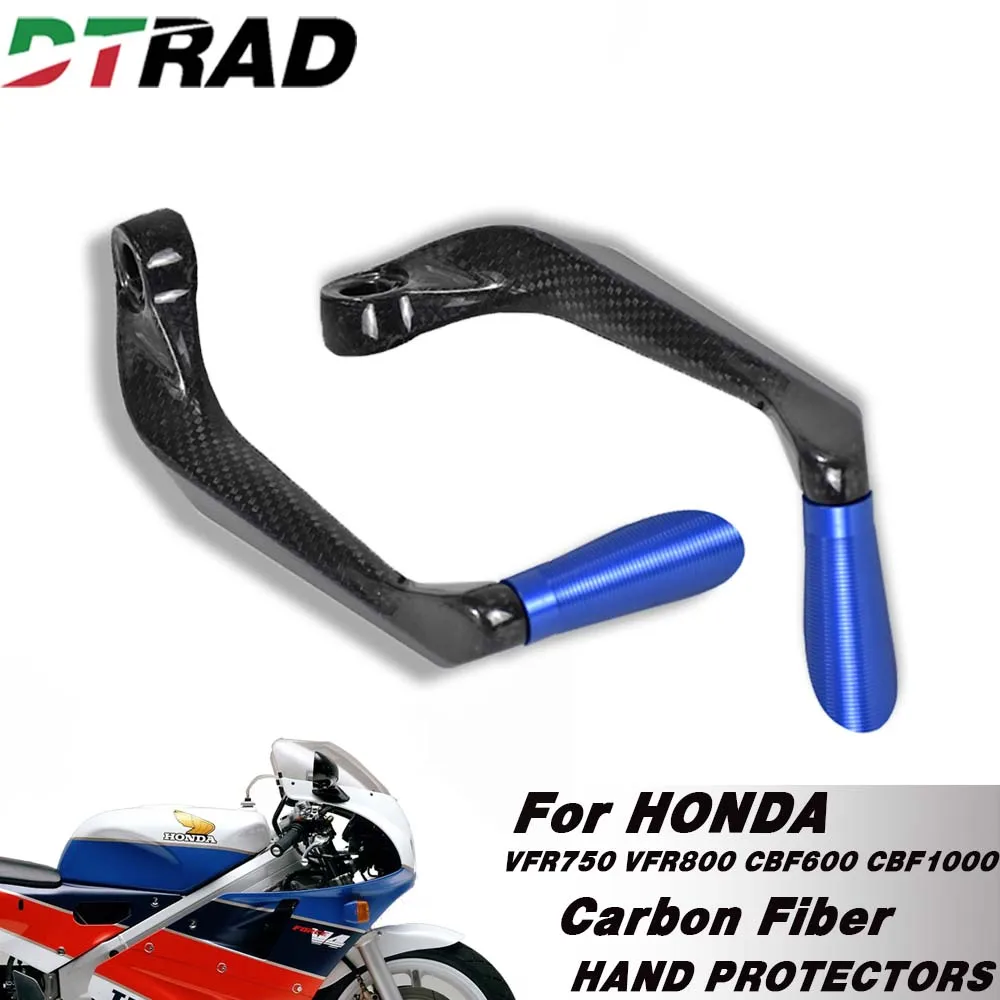 Motorcycle universa Accessories Bow Guard Brake Clutch Handguard Protection For HONDA VFR750 VFR800 CBF600 CBF1000 Carbon Fiber