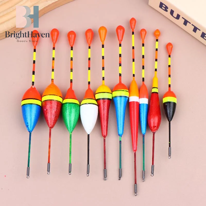 10 قطع عوامات صيد عالية الحساس - مراجعة Fishing Bobber Float وسعره