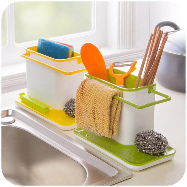 

Plastic Shelves Creative Multifunctional Separated Kitchen Storage Organizer Finishing Shelf Bathroom Storaging Tool