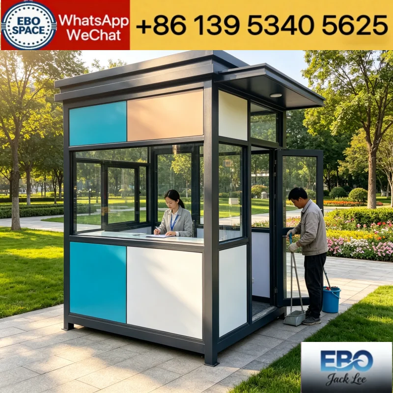 Heat Insulated Foldable Container Prefab House Noise Reduction Backyard Guest Cabin Outdoor Tourism Pod