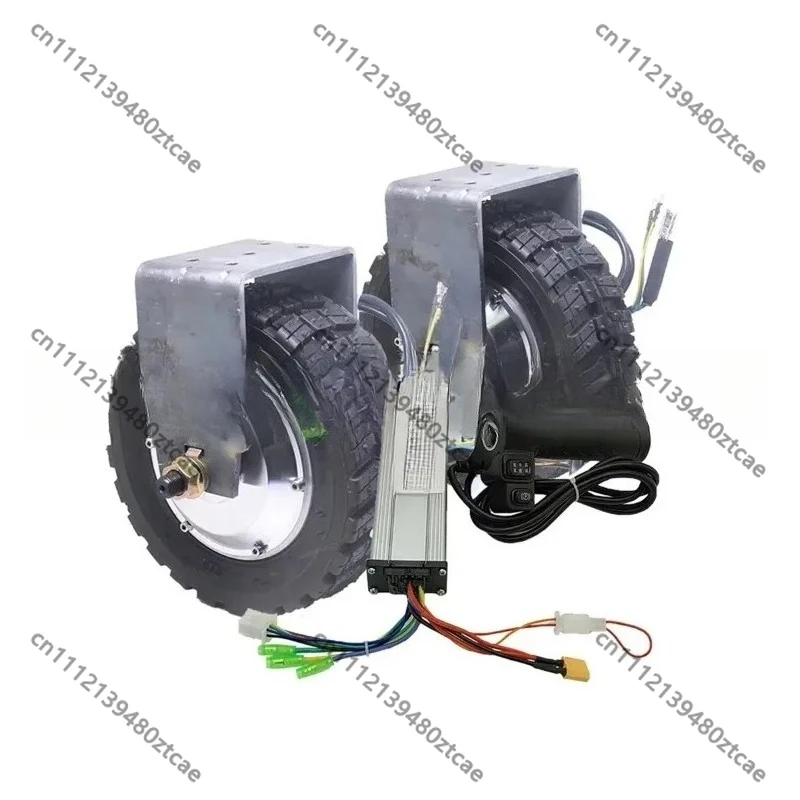 8 Inch Toothed DC Brushless Hub Motor, Low Speed High Torque Motor, Robot Electric Pallet Tool Rail Drive Accessories