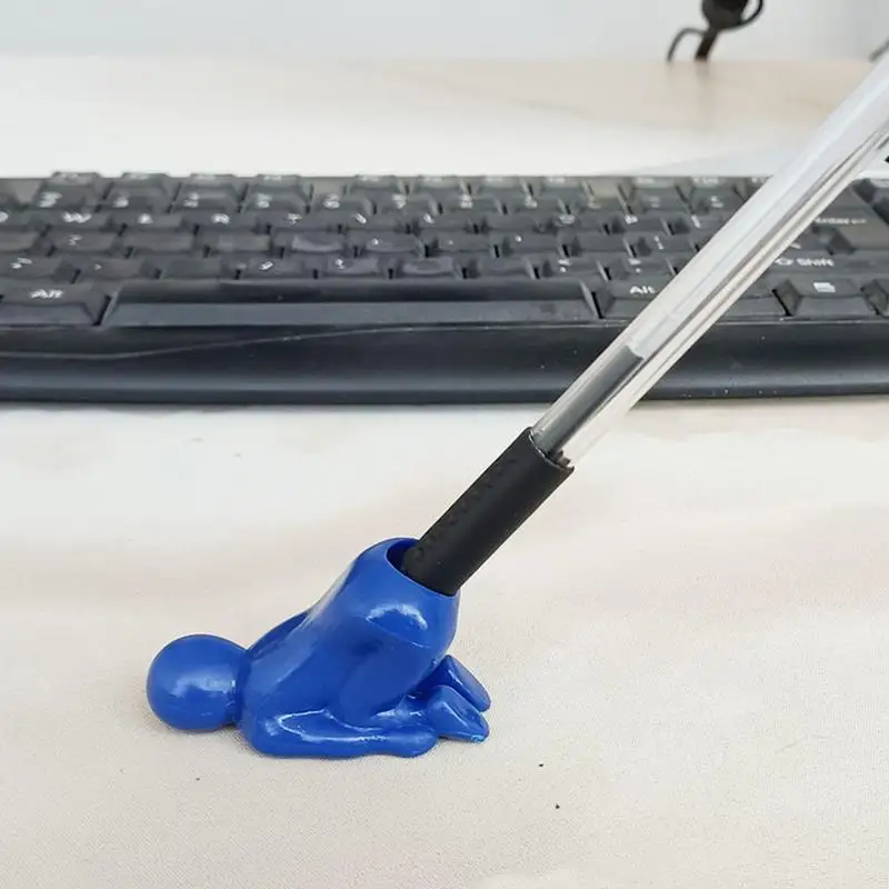 ที่ใส่ pulpen lucu 3ชิ้นที่ใส่ก้นดินสอสีสันสดใสแปลกใหม่โต๊ะสร้างสรรค์ที่วางแปรงสีฟันสำหรับคริสต์มาส