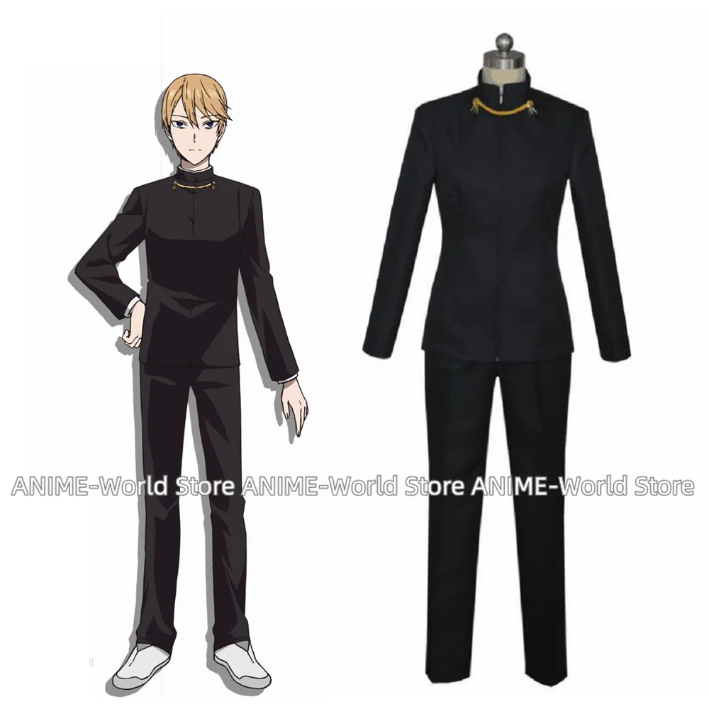 Unisex Anime Cos Kaguya-sama: Love Is War Shirogane Miyuki Cosplay Costumes Halloween Christmas Play Party Uniform Sets Suits