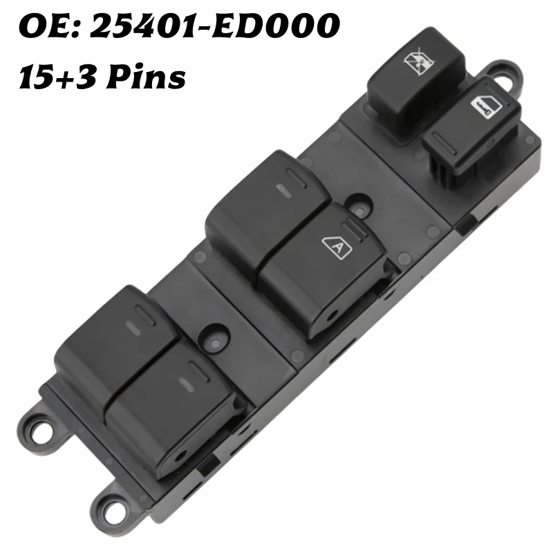 

OE: 25401-ED000 25401ED000 RHD автомобильный главный переключатель управления стеклоподъемником для Nissan Tiida 2006-2010