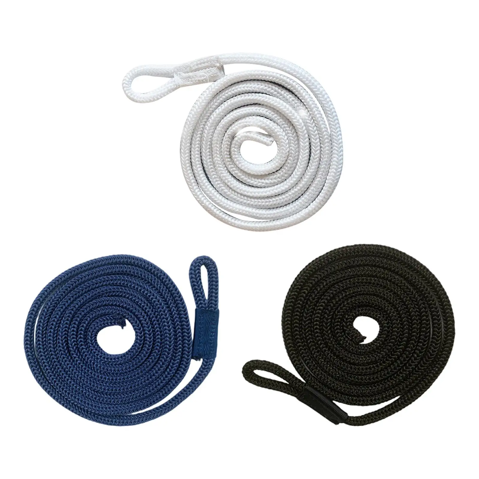 Boat Lines for Boat Bumper Boat Lines Hangers Bag Buoy Marine Rope for Dock Line Mooring or Small Boating Docking