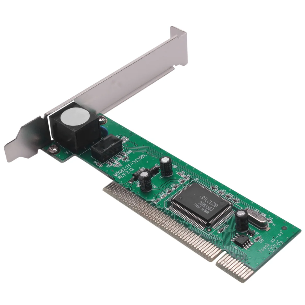 PCI Network Card RTL8139D Expansion Card 100Mbps RJ45 Ethernet Network LAN Card Desktop Extended Wired Network Card