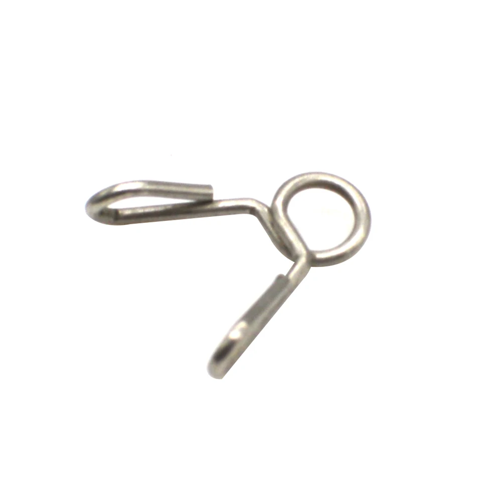 Custom 304 stainless steel small round single wire adjustable torsion spring  hose clamp for tube