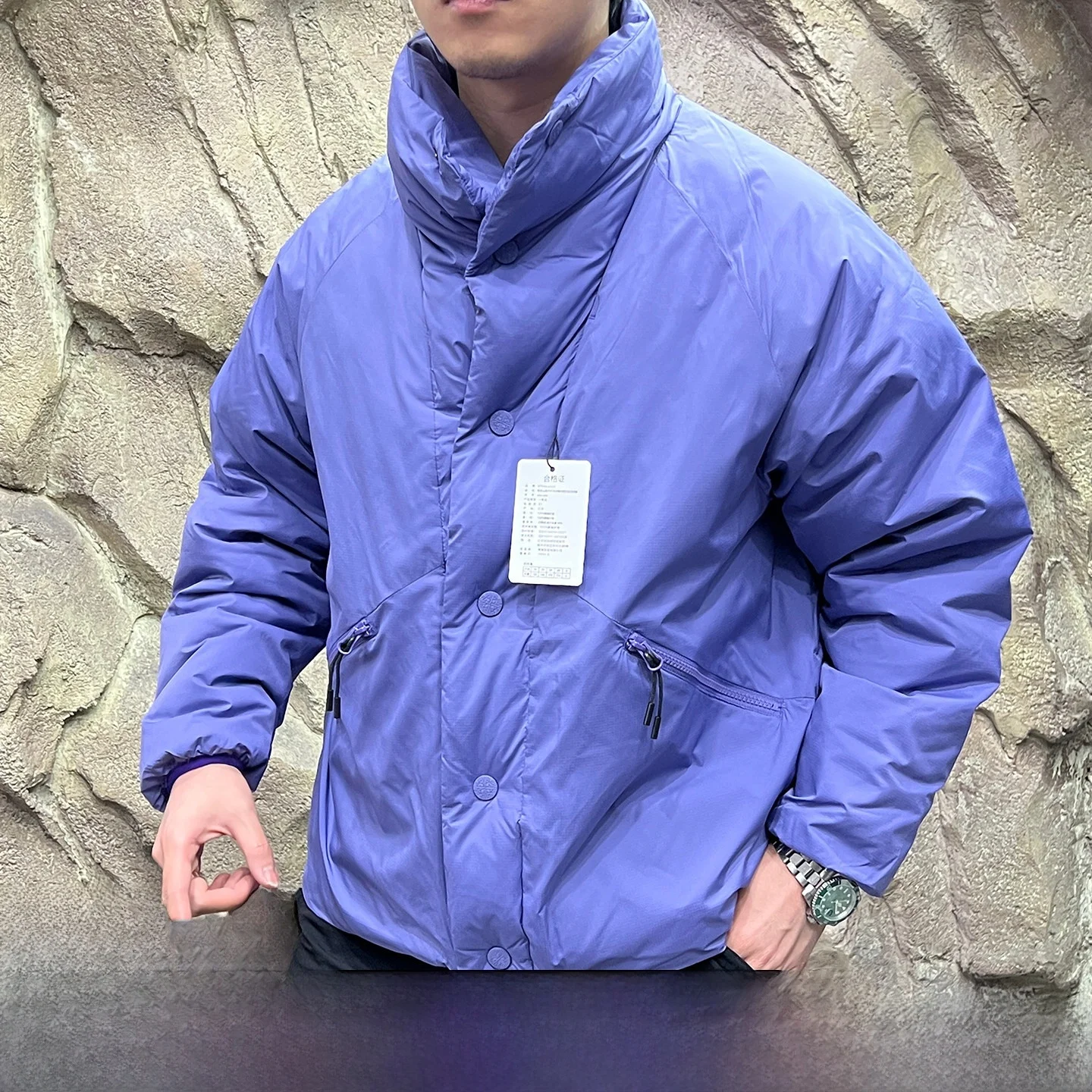 

Утепленная ветрозащитная водонепроницаемая пуховая куртка для мужчин и женщин, повседневная, из полиэфирного волокна, с наполнителем из утиного пуха, теплая верхняя одежда