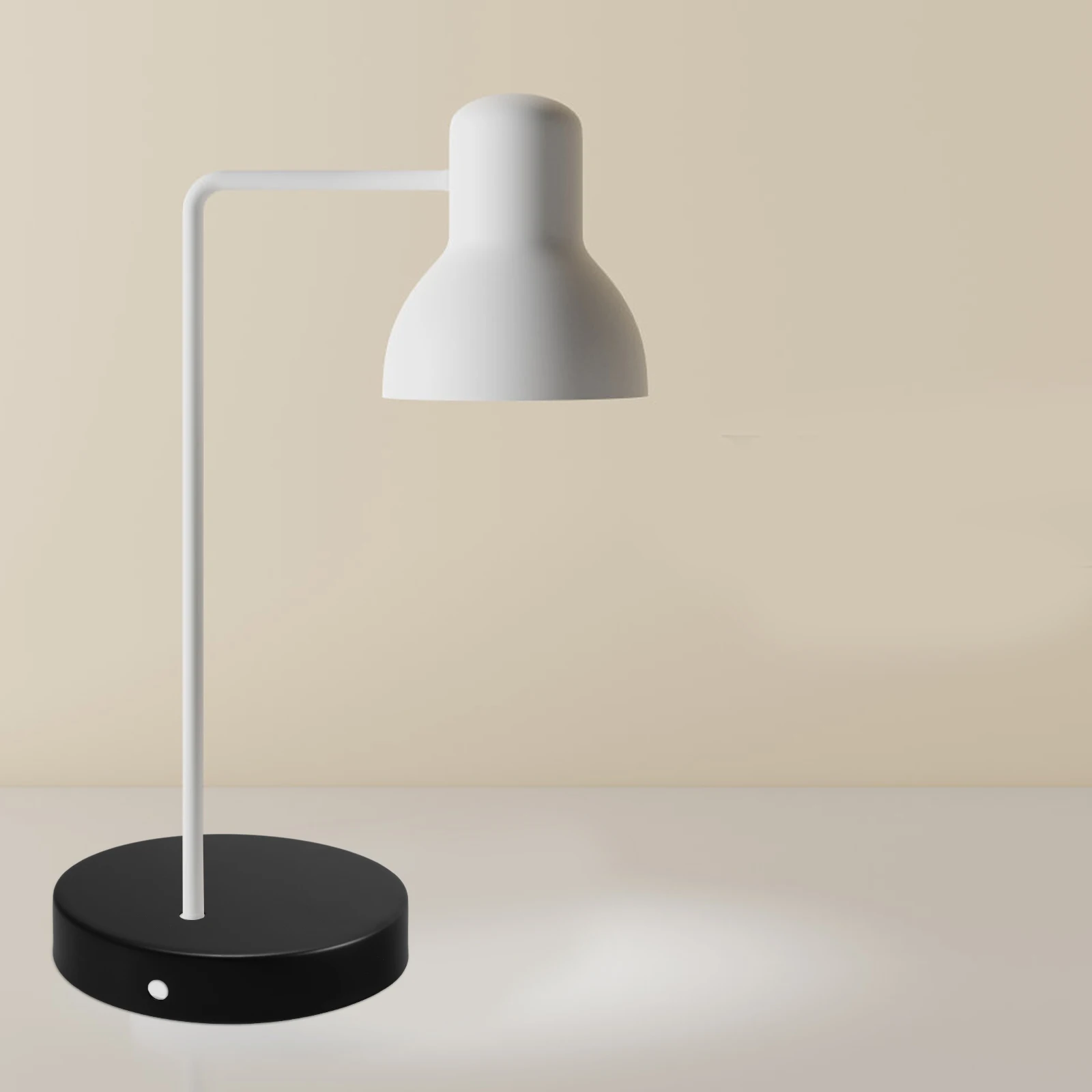 

Metal Table Lamp Base for DIY Aroma Lamp Round Iron Stand Smooth Finish for Bedroom Living Room Study Office Decor