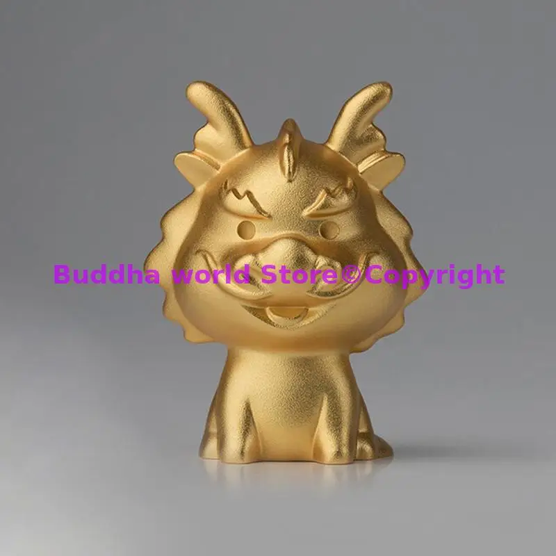 Limited Edition 2025 TOP high grade Business gift ornament golden dragon Auspicious Bronze Statue mascot good luck decoration