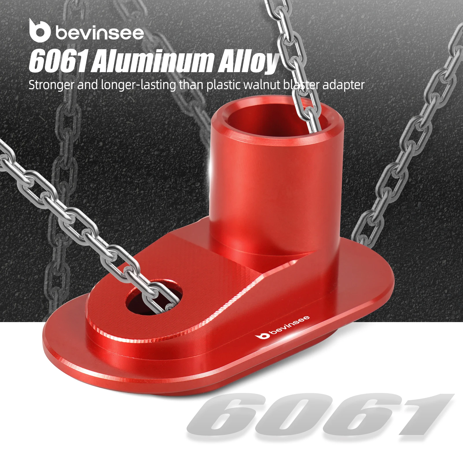 Aluminium Auto Carbon Reiniging Walnoot Blaster Adapter voor Volkswagen voor Audi S4 B8/S5/A6 C7/Q7 3.0TFSI Motor Inlaatklep