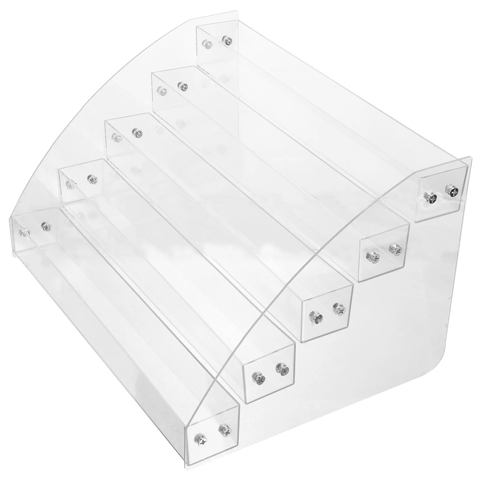 

Sunglasses Display Stand 5-Layers Clear Plastic Eyeglasses Holder Rack Organizer Desktop Multi-Tier Display Storage