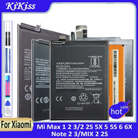 Battery For Xiaomi 2s 3 4 4C 5 5S 5X 6 6X Mix2 Max Max2 Note 2 3 BM20 BM31 BM32 BM35 BM22 BN31 BM36 BM39 High Capacity Bateria