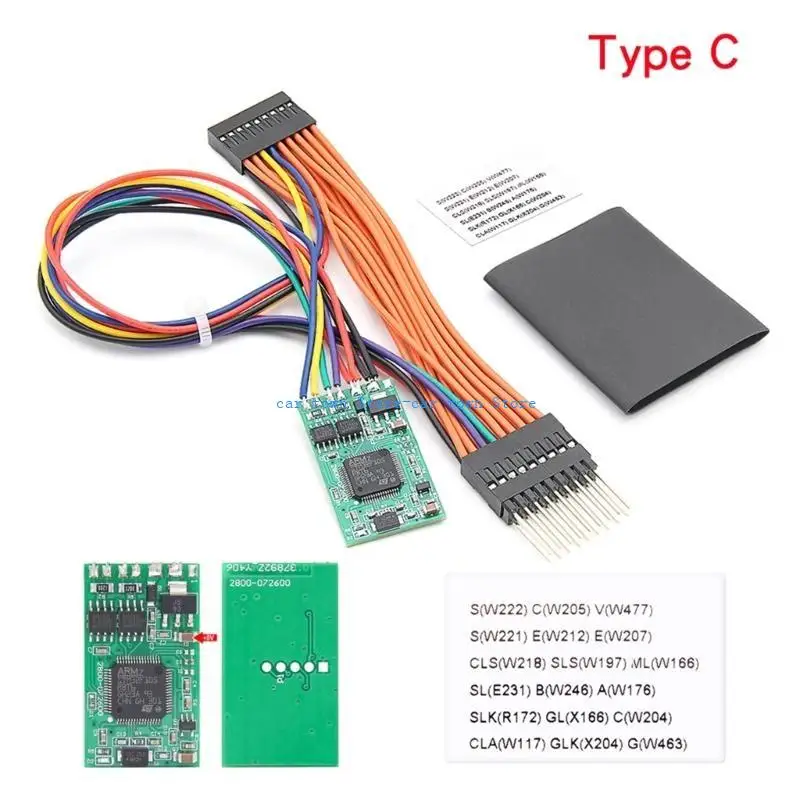 

RXJE Automobile CAN Filter 18 in 1 for Mercedes Universal Emulator Car Replacement