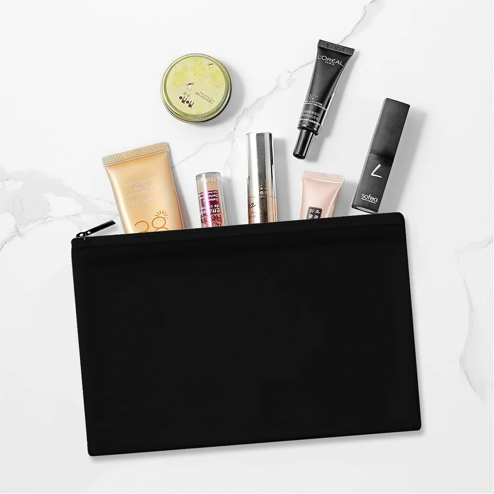 Trousse de maquillage pour femmes, rangement en plein air, étuis de maquillage, fenêtre imprimée, fermeture éclair, lavage, pochette de beauté pour filles, faciles à transporter, trousses de cosmétiques