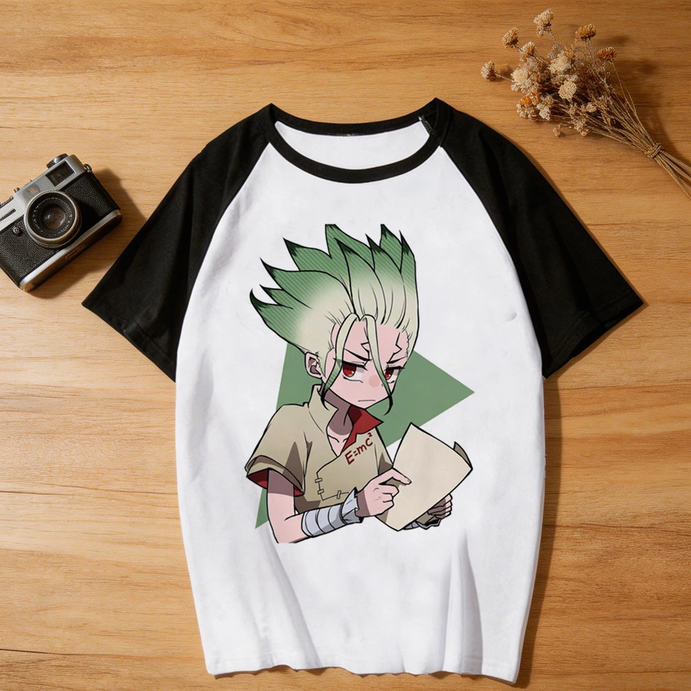 Dr Stone shirt shoujo graphic aesthetic cheap gothic t-shirt funny aesthetic gyaru cute alternative