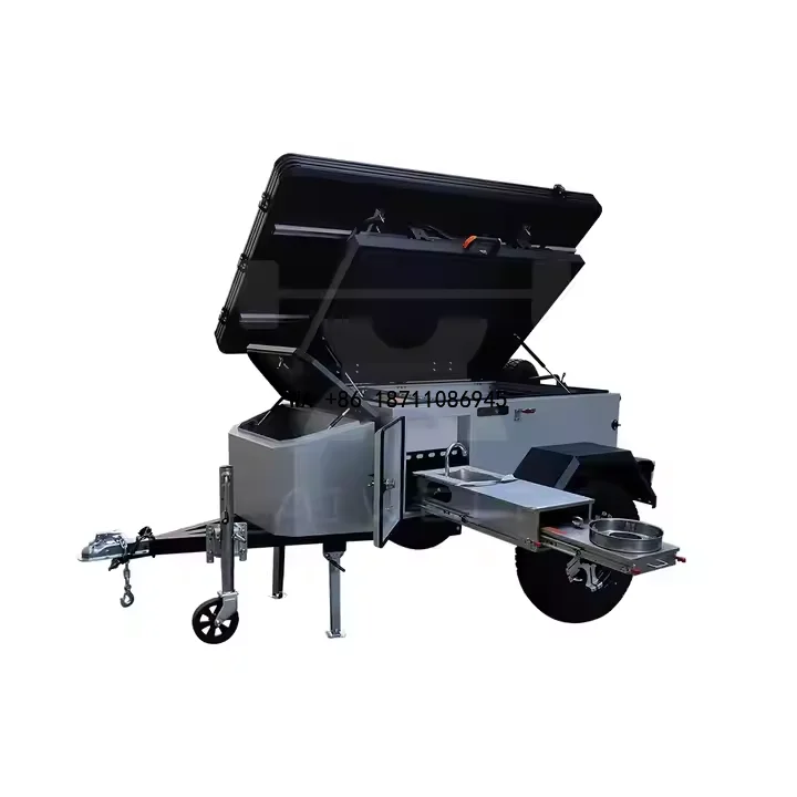 （Factory Direct Sale）Independently Suspended Off-Road Teardrop Camper Travel Trailer camping trailer