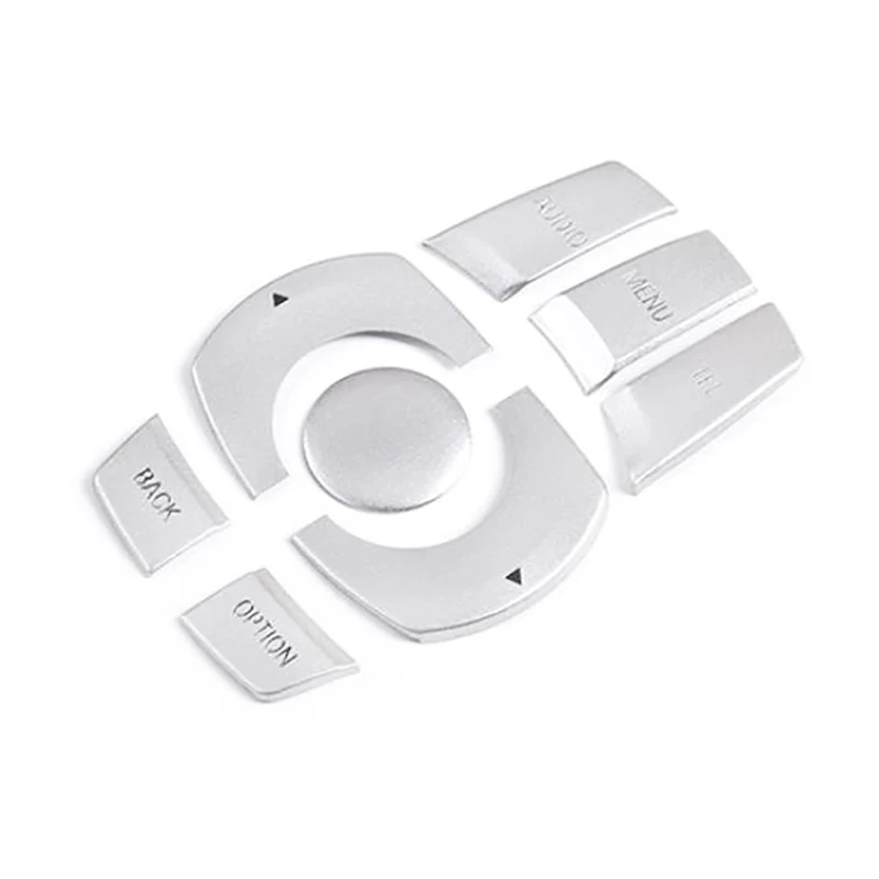 

New-Car Aluminum Alloy Multimedia Button Sticker Cover Trim For F10 F26 X1 X3 X5 1/2/3/4/5/6/7 Series Accessories(TEL Type)