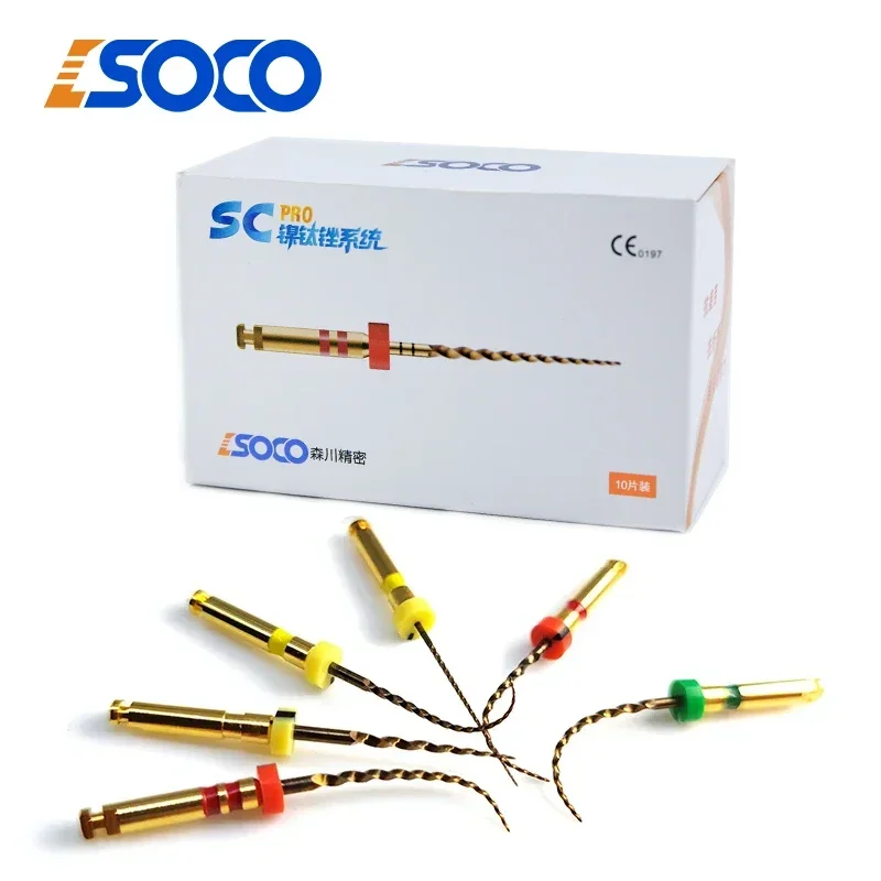 Coxo SC-PRO 6ชิ้น/กล่อง niti คลองเพิ่มวัสดุแรงตัดที่ดีที่สุดความยืดหยุ่นและความเหนียวการสร้างรากฟัน