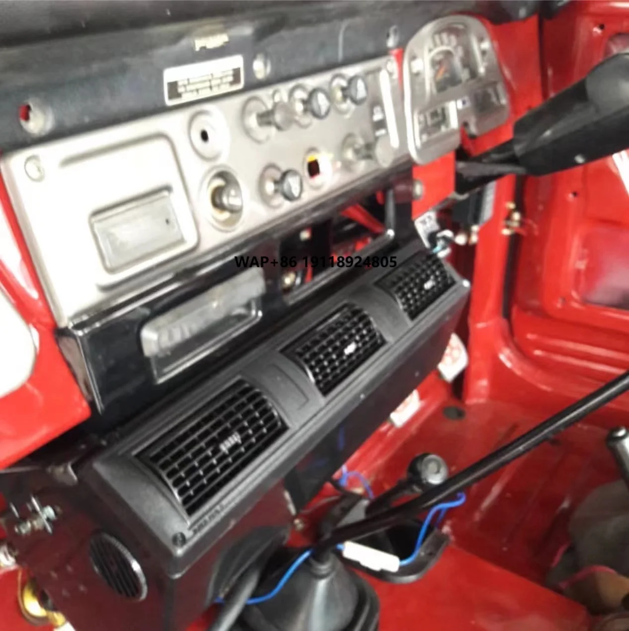 

Auto AC Air Conditioner System Air Complete Conditioning Under-Dash Evaporator Unit 24V for Vintage Modified Cars