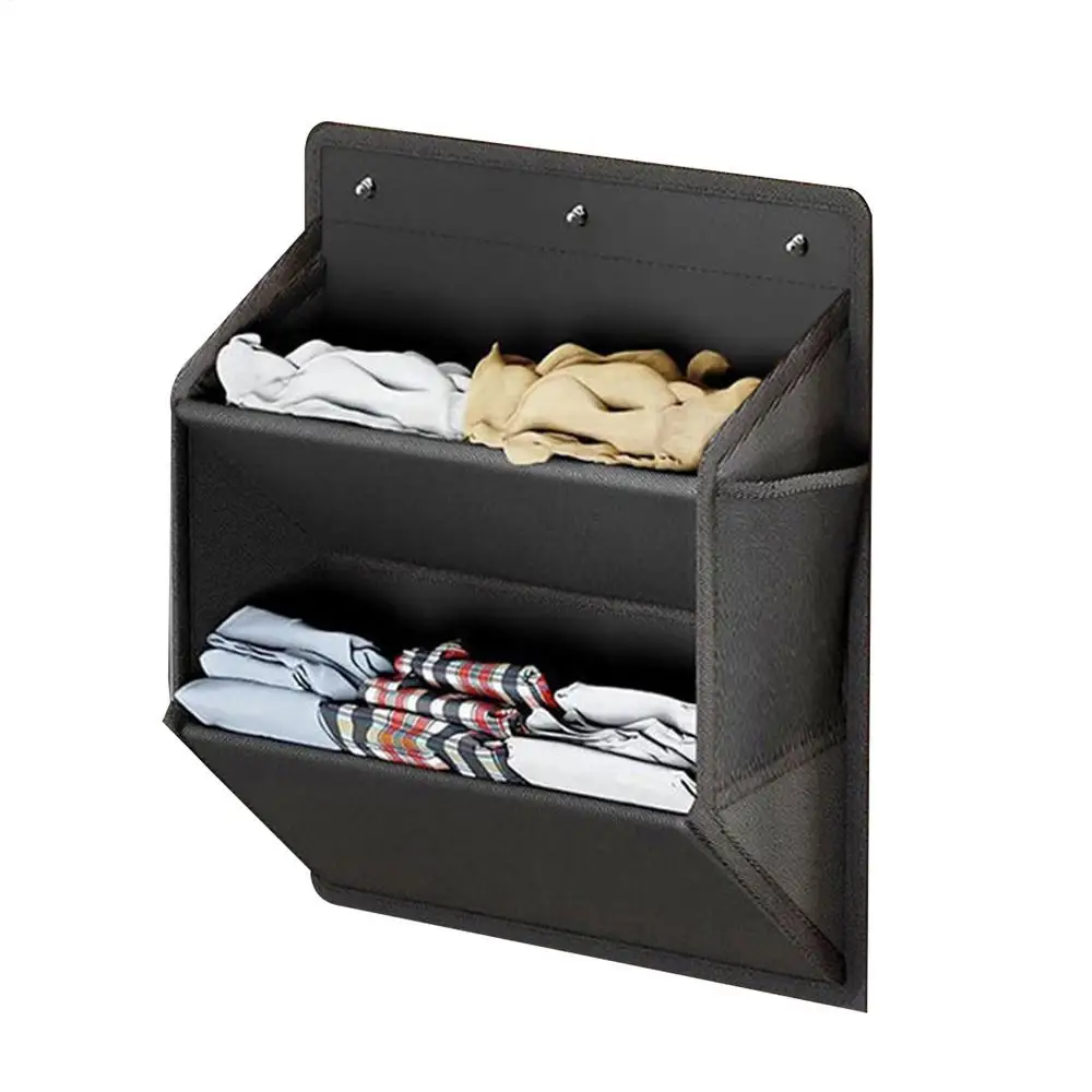 Sac de rangement mural pour chaussures, organisateur de chaussures RV, support de porte à dos adhési