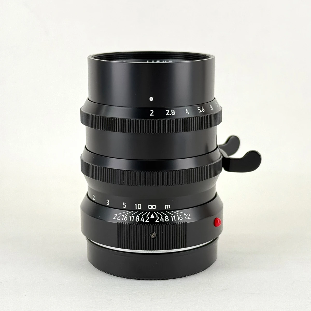 Light Lens Lab 75mm F2 Lens SPII Cooke Speed Panchro II Black Paint Chrome Aspherical for Leica M M6 M7 M9 M10P M11 M240