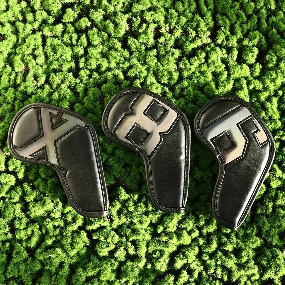 

Gradients Dustproof Covers Men and Women 4-9 ASPX Golf Wedge Cover Golf Club Head Covers Golf Iron Covers Protective Cover