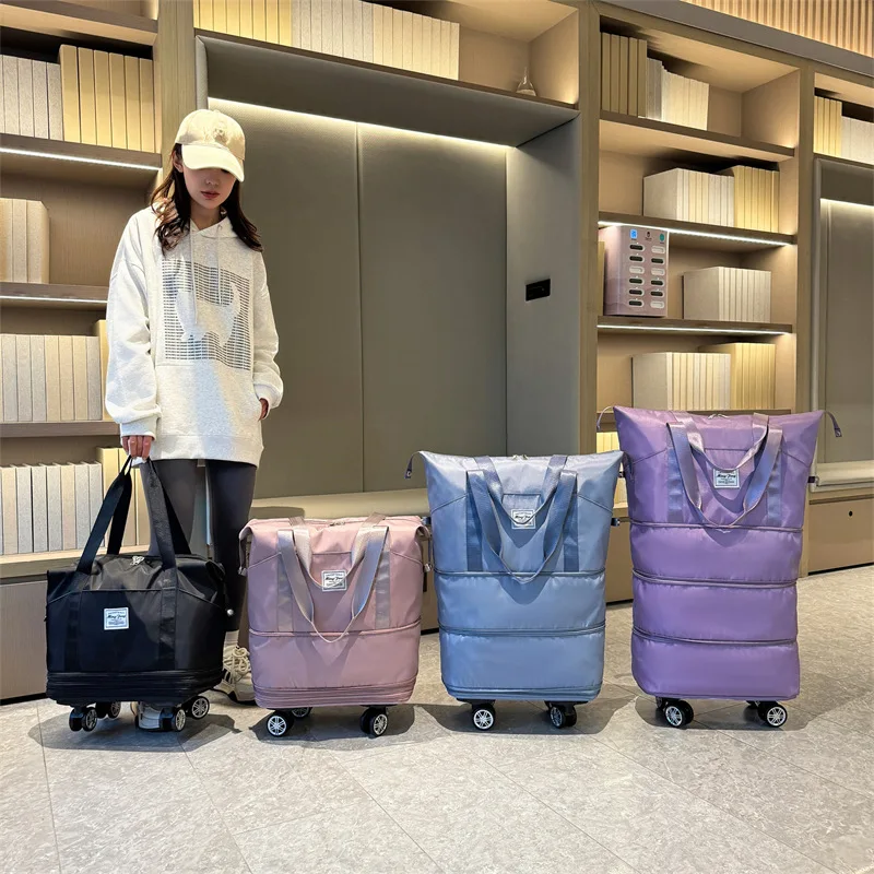 large-capacity-travel-bag-luggage-organizer-for-short-business-trips-student-travel-fitness-equipment-bag-with-pull-rod-unive