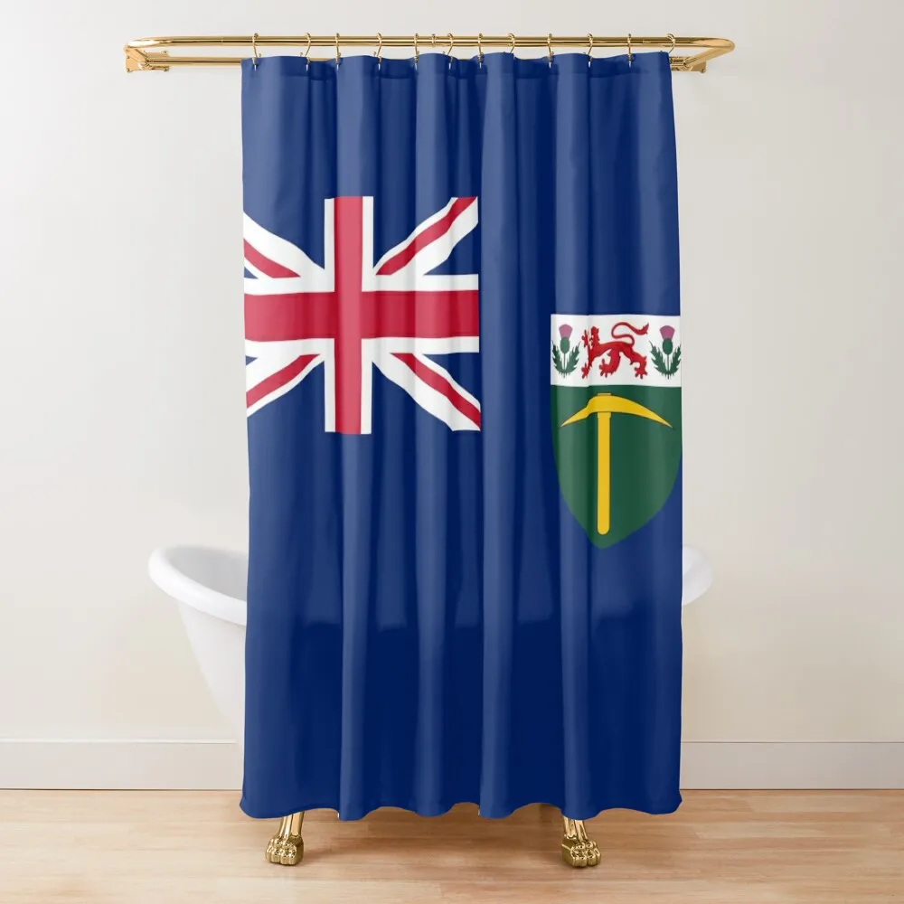 

Flag of Southern Rhodesia Shower Curtain Modern Bathroom Accessories For Bathroom Bathroom Box Shower Curtain
