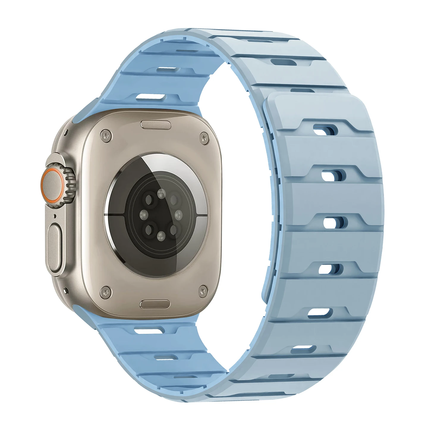 Apple Watch Ultra 3 2用マグネティックストラップ バンド 49mm 45mm 41mm 40mm 44mm シリコンバンド 38mm 42mm iWatch シリーズ11 10 9 8 SE 7 6 5対応