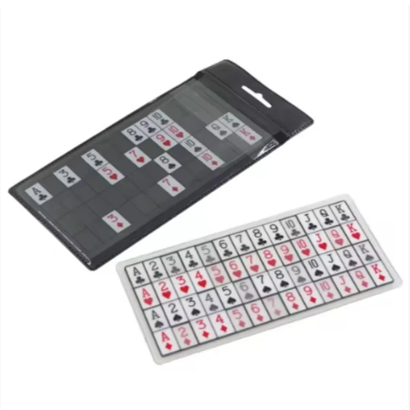 Ensemble de cartes de Perspective-tour de magie de mentalisme pour la télévision et les illusions de chiffres manquants tours de magie de magicien