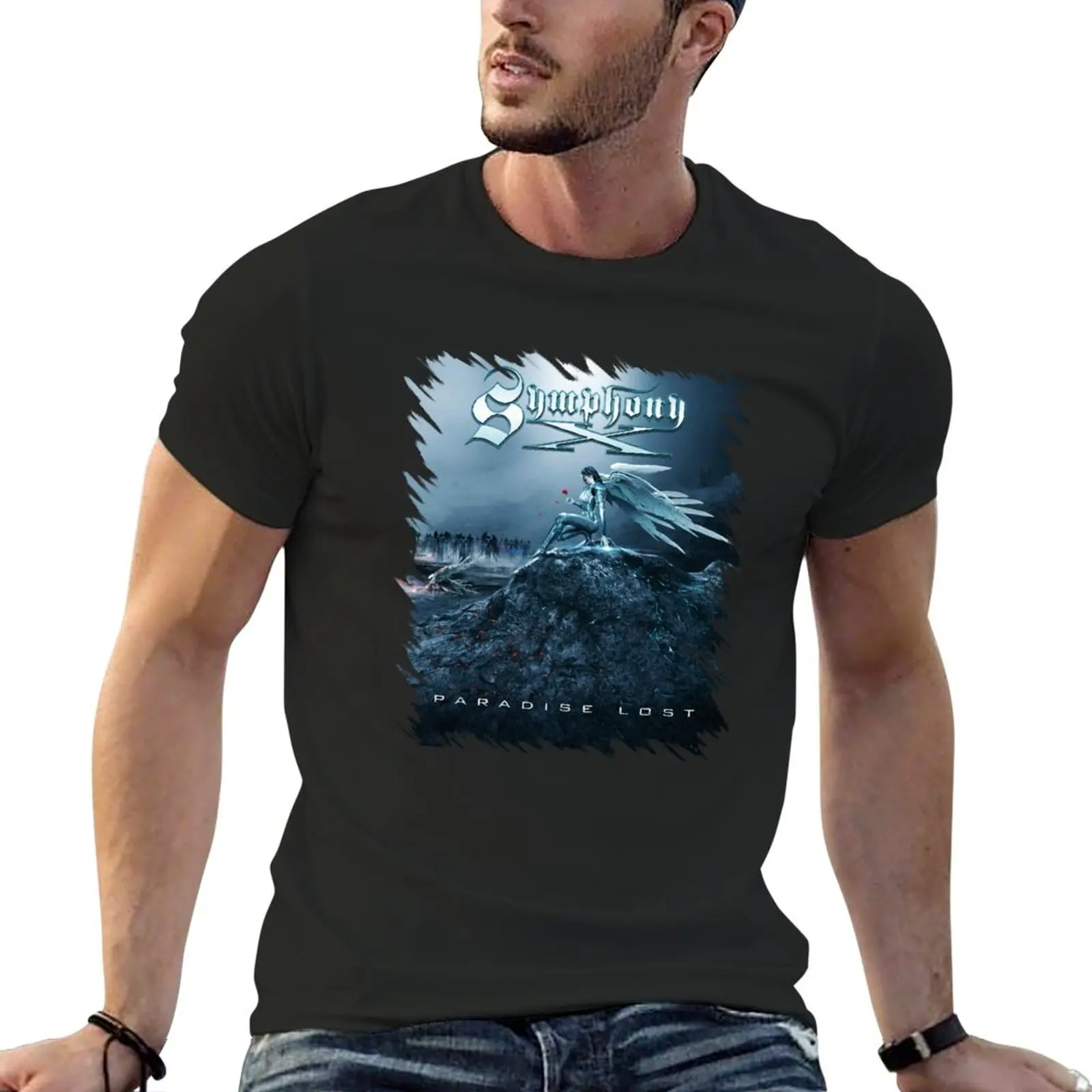 Symphony X, Paradise Lost. T-Shirt plus size tops kawaii clothes blacks summer tops mens t shirts