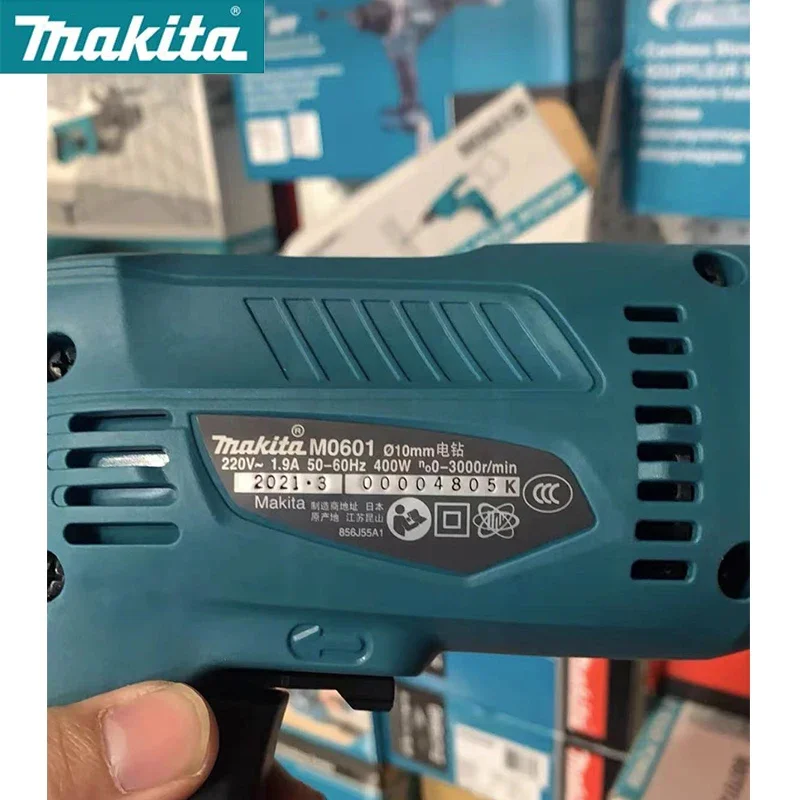 MAKITA M0601B Hand Power Drill 220V 350W 10mm Wired Electric Screw Driver Tool Home Used Multi-function Electric Drill