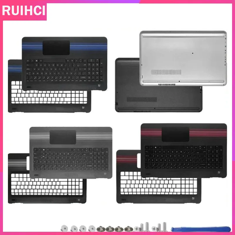 

For Pavilion 15-AU 15-AW 15-AL TPN-Q172 Q175 New Laptop Palmrest Upper Top Case/Bottom Base Cover Keyboard No/With Backlight