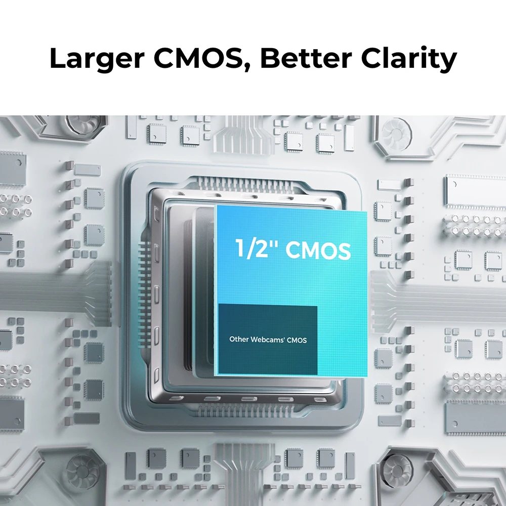 OBSBOT Meet SE ライブストリーミングカメラ PC HD デスクトップ ラップトップ USB 外部ビューティー ビデオ会議 ウェブカメラ ヘッド マイク付き