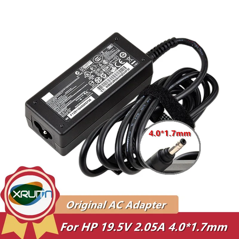 

Genuine For HP Mini AC Adapter Charger HSTNN-DA18 HSTNN-CA18 580402-001 PA-1400-18HB 19.5V 2.05A 4mm/1.7mm