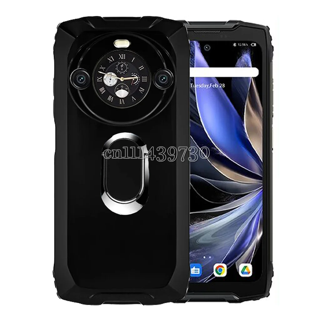 Ring Holder Case For Blackview BV9300 Pro Soft TPU Kickstand Cover For Blackview BV9300 Pro Cse Slim shockproof