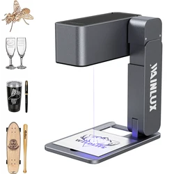 WAINLUX Z3 Portable Laser Engraving Machine 0.05mm High Precision Auto Fixed Focus for Wood Acrylic Leather DIY Engraving